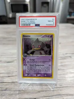 Banette 4/108 PSA 8 Pokemon Card Holo Rare 2007 EX Power Keepers - Image 1