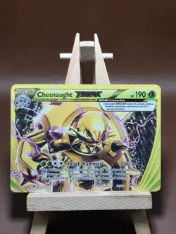 HP Chesnaught BREAK Holo Ultra Rare 12/162 XY - BREAKthrough Pokemon - Image 1