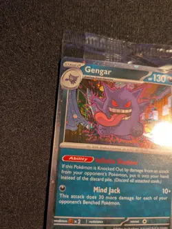 Double Swirl Pokemon TCG Gengar 050/088 Eb Games Perfect Order Promo - Image 2