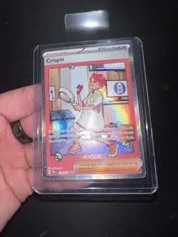 Crispin 171/131 SV: Prismatic Evolutions Special Illustration Rare Pokemon NM+ - Image 1