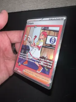 Crispin 171/131 SV: Prismatic Evolutions Special Illustration Rare Pokemon NM+ - Image 4