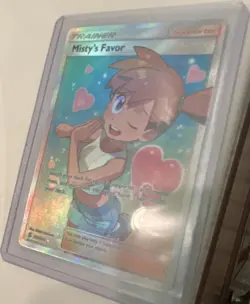 Pokemon Misty's Favor Full Art Ultra Rare Holo Sm-Unified Minds 235/236 - Image 1