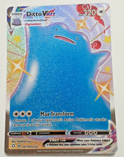Pokemon tcg Shining Fates: Shiny Vault Ditto VMAX Near Mint, see photos - Image 1