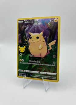 Pikachu Full Art, Pokemon Near Mint, Celebrations, Holo Rare, 5/25 - Image 3