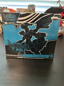 Pokemon Scarlet and Violet Black Bolt Elite Trainer Box ETB SEALED - Image 1