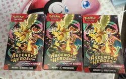 3x Pokemon TCG Ascended Heroes Booster Bundles. Total Of 3. - Image 1