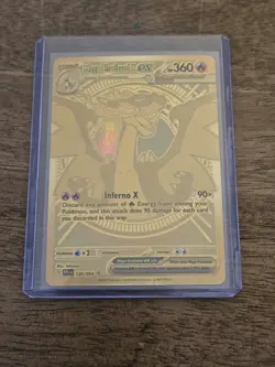 2025 POKEMON EN-PHANTASMAL FLAMES MEGA HYPER RARE MEGA CHARIZARD X EX - Image 1