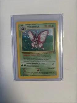VINTAGE POKEMON LOT OF 7 Venomoth Holo Elekid First Edition MORE, CHECK PICS - Image 2