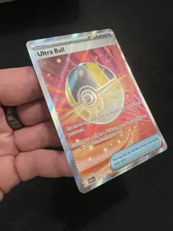 Pokemon Ultra Ball Ultra Rare Full Art Holo ASCEn Trainer Item 264/217 2026 NM+ - Image 3