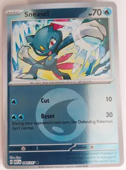 Sneasel 44/217 Energy Symbol Reverse Holo Ascended Heroes NM Pokemon Tcg - Image 1