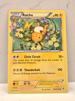 Pokemon TCG Raichu RC9/RC32 - Generations Radiant Collection - Near Mint - Image 1