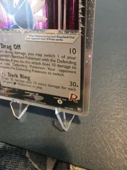 Pokemon TCG Rockets Sneasel ex 103/109 Team Rocket Returns Holo Silver Border - Image 3