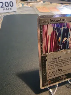 Pokemon TCG Rockets Sneasel ex 103/109 Team Rocket Returns Holo Silver Border - Image 4