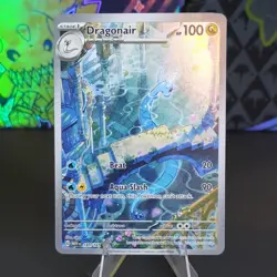 Pokemon TCG Dragonair 181/165 Scarlet & Violet 151 Illustration Rare Holo 2023 - Image 1