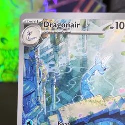 Pokemon TCG Dragonair 181/165 Scarlet & Violet 151 Illustration Rare Holo 2023 - Image 2