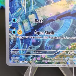 Pokemon TCG Dragonair 181/165 Scarlet & Violet 151 Illustration Rare Holo 2023 - Image 4