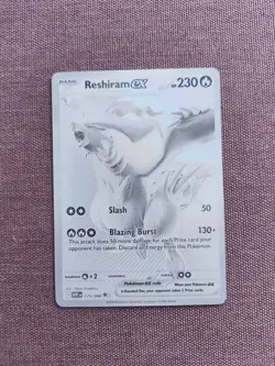 Reshiram 173/086 Pokemon TCG White Flare - Mint Condition- Pack Fresh - Image 1