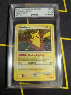 Pikachu Dp 16 Diamond And Pearl 2007 Pokemon Promo Holo AGS 7.5 - Image 4