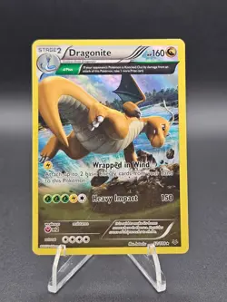 POKEMON DRAGONITE 52/108 HOLO RARE ROARING SKIES HP-DMG - Image 1