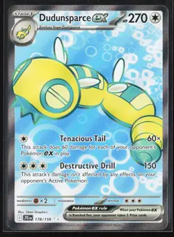 Dudunsparce ex 178/159 SV09: Journey Together Pokemon - Image 1