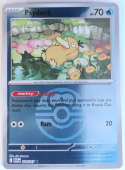 Psyduck 039/217 Love Ball Reverse Holo Pokemon Tcg Ascended Heroes NM - Image 1