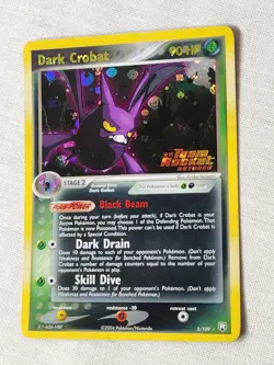 NM Dark Crobat - Reverse Holo #3 Team Rocket Returns Pokemon TCG - Image 3