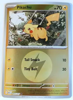 Pikachu 55/217 Electric Energy Symbol Reverse Pokemon Tcg Ascended Heroes NM - Image 1