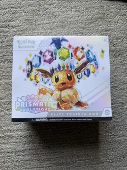 Pokemon Prismatic Evolutions Elite Trainer Box ETB ✅Sealed ✅In Hand - Image 1