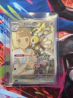 Lillie's Ribombee 164/159 - Journey Together Illustration Rare - Pokemon TGC NM - Image 1