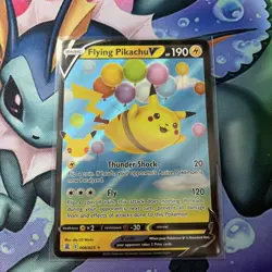 Pokemon Flying Pikachu V Ultra Rare Celebrations 006/025 NM - Image 1