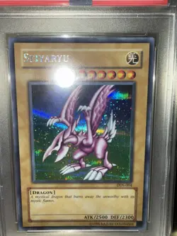 2002 Yu-Gi-Oh! Promo Seiyaryu DDS-Dark Duel Stories #004 PSA 9 - Image 2