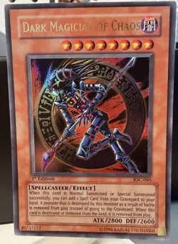 Dark Magician of Chaos IOC-065 Invasion of Chaos 1st Edition VLP - Image 1
