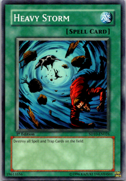 1x Yu-Gi-Oh! Heavy Storm - SD10-EN026 - Common - 1st Edition - Image 1