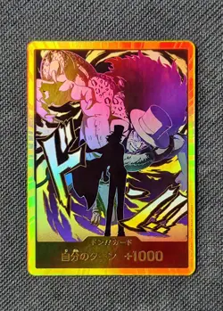 DON !! Card [Gold Frame] (Rob Lucci) ONE PIECE Card The Best Vol.2 - Japanese - Image 1