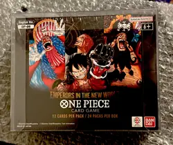 One Piece TCG English Booster Box OP-09 Emperors in the New World SEALED - Image 4