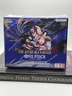 One Piece TCG OP-14 The Azure Sea's Seven Booster Box SEALED ENGLISH (curve top) - Image 1