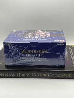 One Piece TCG OP-14 The Azure Sea's Seven Booster Box SEALED ENGLISH (curve top) - Image 5