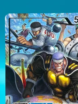 One Piece OP15 Krieg Leader OP15-001 Alt ART Foil - Adventure On Kami's Island - Image 2