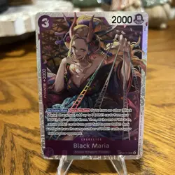 Black Maria (Reprint) OP08-074 Premium Booster The Best Vol. 2 Foil One Piece - Image 1