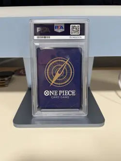 2025 ONE PIECE OP10-ROYAL BLOOD MANGA ALTERNATE ART #119 TRAFALGAR LAW PSA 10 - Image 2