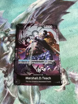 One Piece TCG Marshall D. Teach P-100 – Event Pack Vol.8 – NM - Image 1