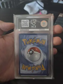 Pikachu with Grey Felt Hat Graded Ace 9 Pokemon TCG Card - Image 2