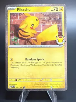 Pokemon Day Pikachu Temporal Forces Cosmos Holo Promo - Image 1