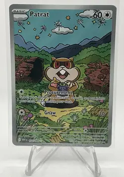 2025 Pokemon TCG White Flare: Patrat 152/086 Illustration Rare Card MINT - Image 1