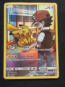 Pikachu (Secret) 241/236 Sm-Cosmic Eclipse Holo - Image 1