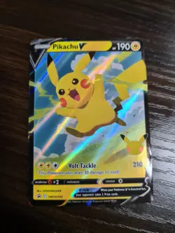 Pikachu V Swsh143 Swsh: Sword & Shield Promo Cards Holo - Image 1