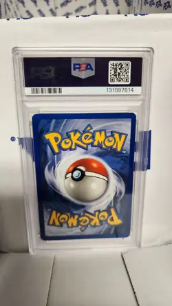 1999 POKEMON BASE SET UNLIMITED YELLOW CHEEKS #58 PIKACHU PSA 8 - Image 2