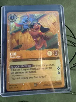 Lilo - Escape Artist 25 Disney Lorcana Promo Cards Holo - Image 1