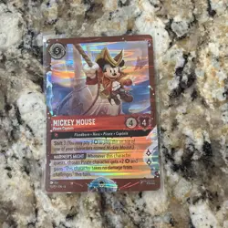 Mickey Mouse - Pirate Captain (Disney Cruise Promo) - Disney Lorcana Promo Cards - Image 1