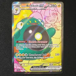 Ionos Bellibolt Ex 172/159 – Journey Together Ultra Rare Pokemon Cards TCG NM - Image 1